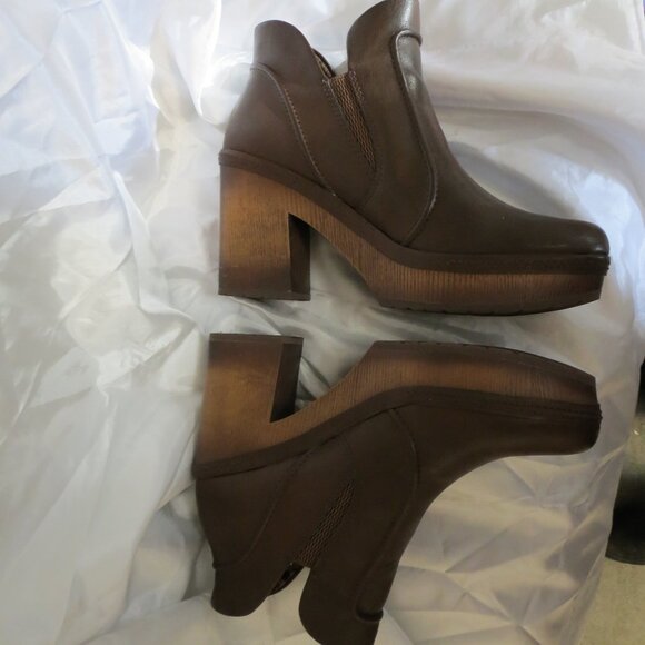 Korks clog brown shoes - Picture 6 of 15